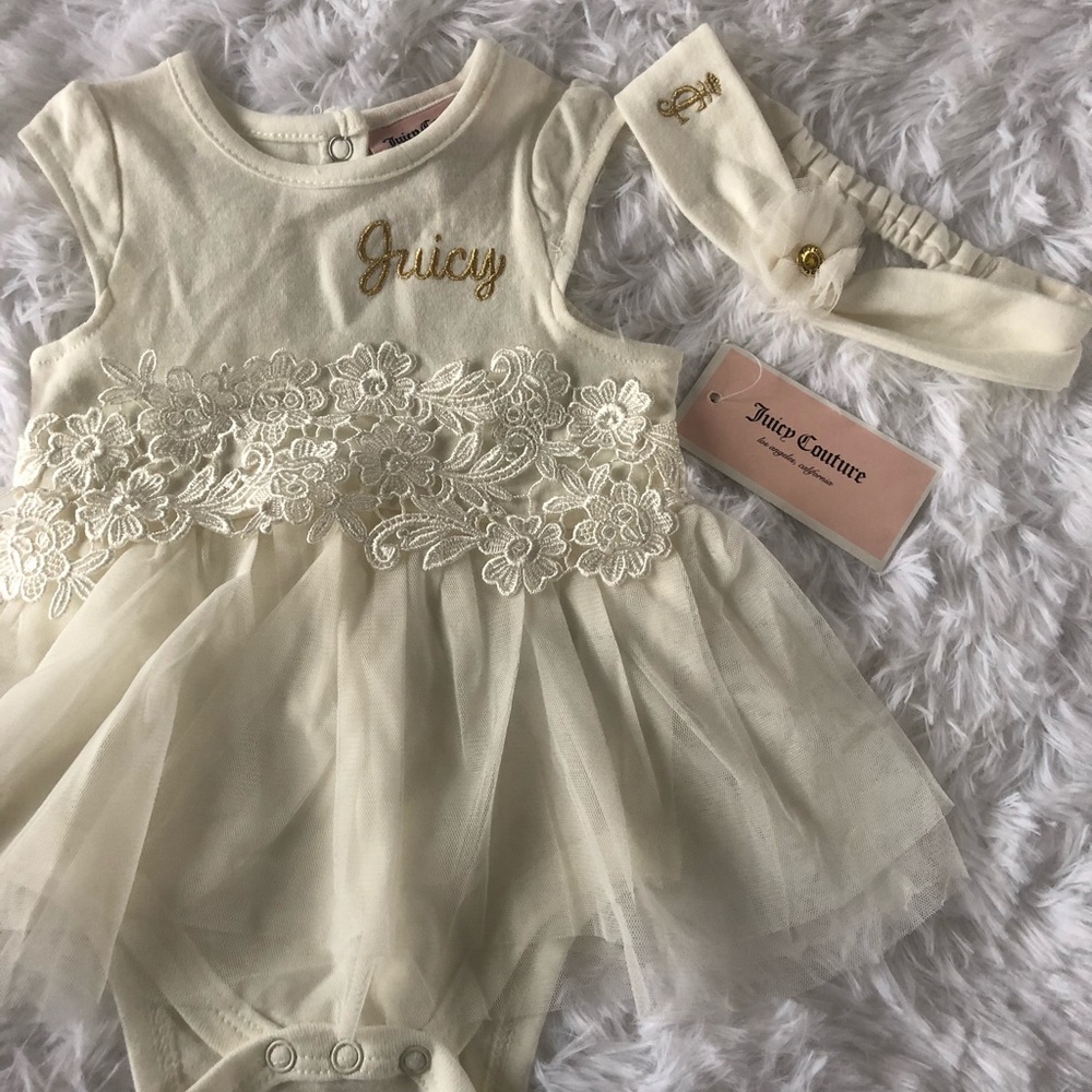 3-6 month Juicy couture baby girl dress